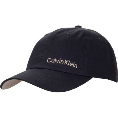 Calvin Klein - Papa Hut für Herren, Abgerundeter Kopf, Emblem (Marine) Marine Einheitsgröße Calvin Klein - Papa Hut für Herren, Abgerundeter Kopf, Emblem (Marine) Marine Einheitsgröße