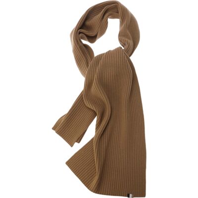 Boss - "Lyarana" Schal für Herren/Damen Unisex, gerippt (Mittelbeige) Orange Einheitsgröße Boss - "Lyarana" Schal für Herren/Damen Unisex, gerippt (Mittelbeige) Orange Einheitsgröße