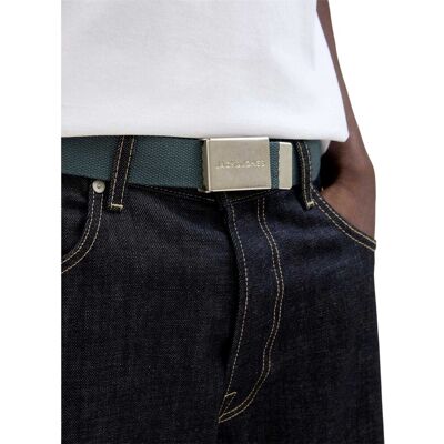 jack & jones Jack And Jones - Gürtel für Herren, Canvas, gewebter Stoff (Tannengrün) Grün 90cm jack & jones Jack And Jones - Gürtel für Herren, Canvas, gewebter Stoff (Tannengrün) Grün 90cm