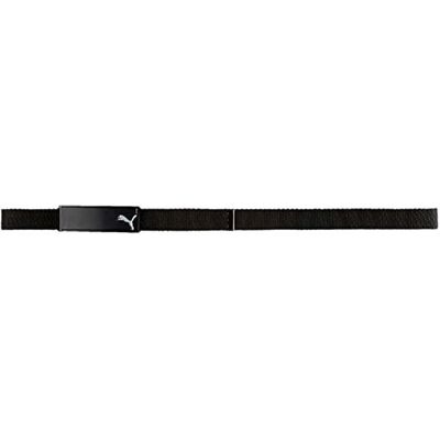 Puma Cut-to-Length-Webband Herren Schwarz Golfgürtel Schwarz Einheitsgröße Puma Cut-to-Length-Webband Herren Schwarz Golfgürtel Schwarz Einheitsgröße