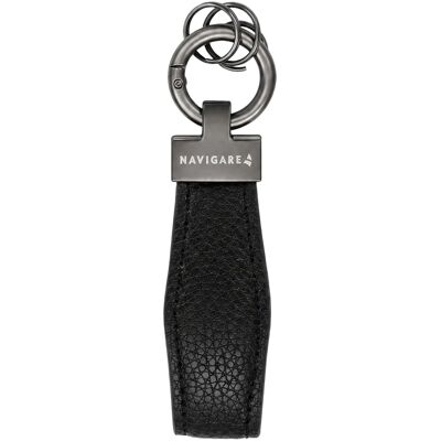 Navigare Geldbörsen- und Schlüsselanhänger-Set Unisex Schwarz Einheitsgröße Navigare Geldbörsen- und Schlüsselanhänger-Set Unisex Schwarz Einheitsgröße
