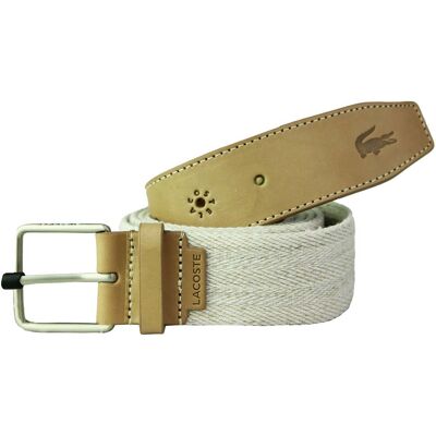 Lacoste Gewebter Damenbrauner Naturgürtel Braun 90cm Lacoste Gewebter Damenbrauner Naturgürtel Braun 90cm