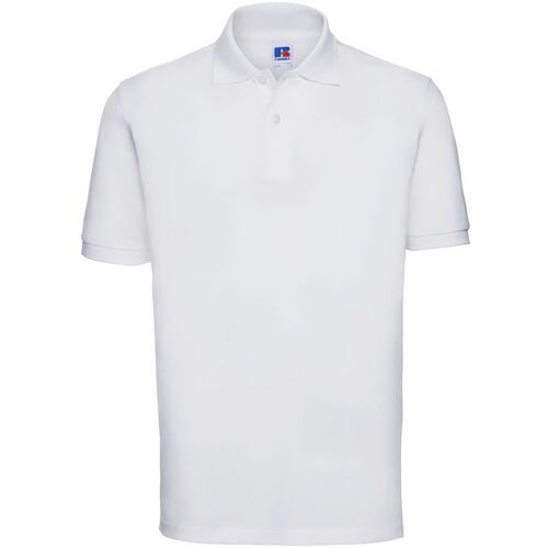 Russell Athletic Russell - "Classic" Poloshirt für Herren (Weiß) Weiß M
