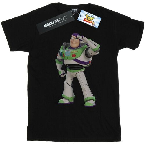 Disney - "Toy Story Lightyear" T-Shirt für Herren (Schwarz) Schwarz 2XL