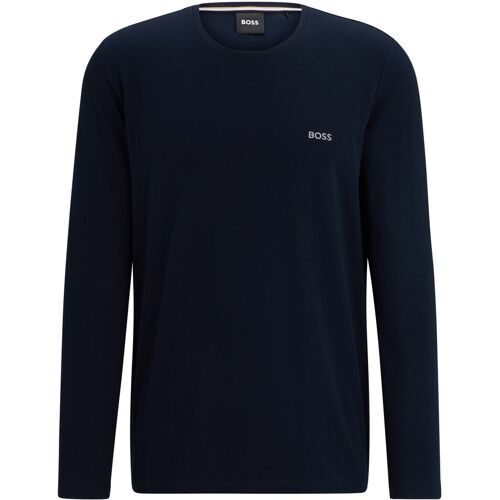 Boss Mix&Match Ls-Shirt R Longsleeve Blau S