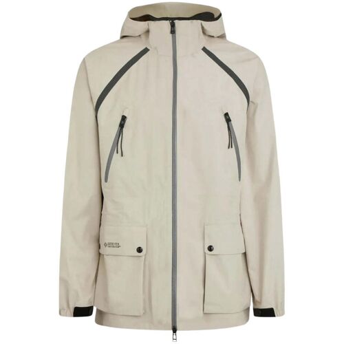 Belstaff Vent Fawn Creme winddichte Jacke Creme S