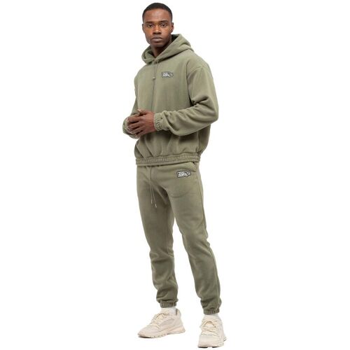 Tom Barron Tuta in pile da uomo Khaki S