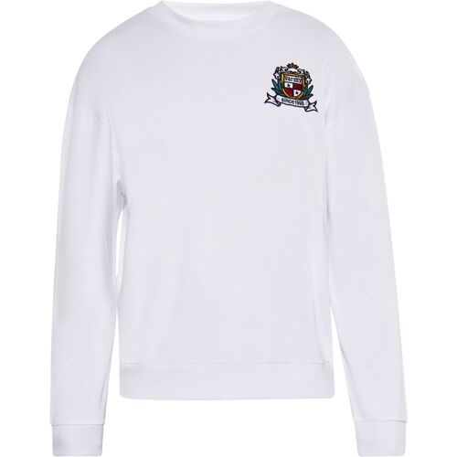 Dreimaster Sweatshirt Männer weiss Weiß M