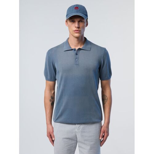 North Sails Polohemd Gewaschene Baumwolle Dunkelblau XS