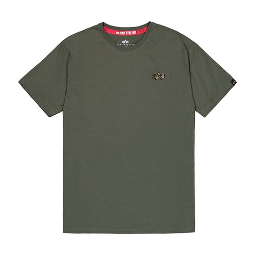 alpha industries 3D Small Logo T-Shirt Dunkelgrün XL