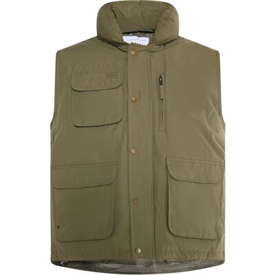 Mo Wattierte Weste Herren Militäroliv Khaki S Mo Wattierte Weste Herren Militäroliv Khaki S