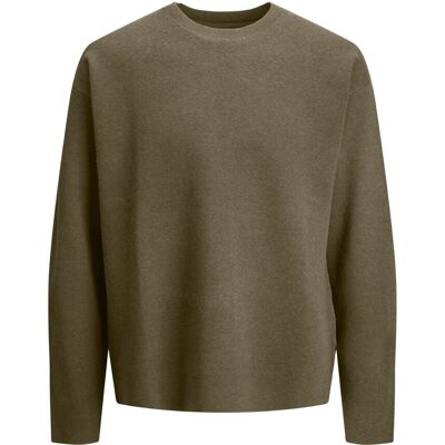 Jack & Jones Pullover Bradfort Strick Rundhals Grün Grün S Jack & Jones Pullover Bradfort Strick Rundhals Grün Grün S