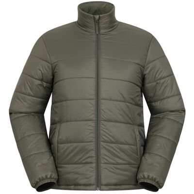 Mountain Warehouse Mens Essentials Leichtgewicht gepolsterte Jacke (Khaki) Khaki XS Mountain Warehouse Mens Essentials Leichtgewicht gepolsterte Jacke (Khaki) Khaki XS