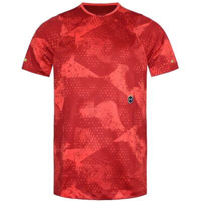 Under Armour Logo Herren Rotes T-Shirt Rot L Under Armour Logo Herren Rotes T-Shirt Rot L