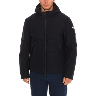 Vuarnet Wasserdichte Jacke AMF21294 Mann Schwarz 2XL Vuarnet Wasserdichte Jacke AMF21294 Mann Schwarz 2XL