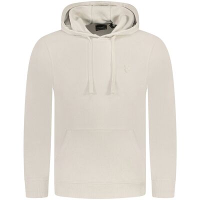 Lyle & Scott Tonal Eagle Logo Olive Cove Pullover-Hoodie Creme 2XL Lyle & Scott Tonal Eagle Logo Olive Cove Pullover-Hoodie Creme 2XL