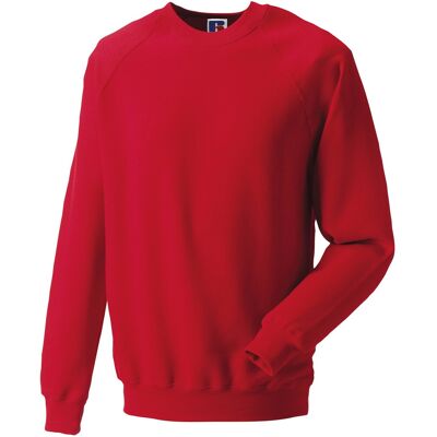Russell Athletic Russell - "Spotshield" Sweatshirt für Herren Raglanärmel (Rot) Rot 2XL Russell Athletic Russell - "Spotshield" Sweatshirt für Herren Raglanärmel (Rot) Rot 2XL
