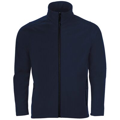 SOLS Herren Rennen Full Zip wasserabweisende Softshell-Jacke (Französisch Navy) Marine M SOLS Herren Rennen Full Zip wasserabweisende Softshell-Jacke (Französisch Navy) Marine M