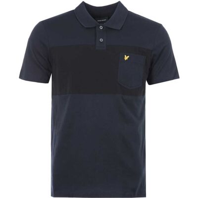 Lyle & Scott Polo Utility Lyle And Scott Pour Homme en Bleu Marine Marine S Lyle & Scott Polo Utility Lyle And Scott Pour Homme en Bleu Marine Marine S