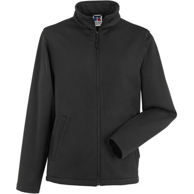 Russell Athletic Russell Herren Smart Softshell Jacke (Schwarz) Schwarz M Russell Athletic Russell Herren Smart Softshell Jacke (Schwarz) Schwarz M