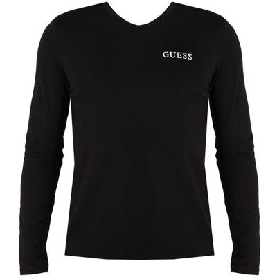 Guess Longsleeve Herren schwarz Schwarz M Guess Longsleeve Herren schwarz Schwarz M