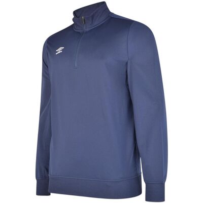 Umbro Herren Club Essential Sweatshirt mit halbem Reißverschluss (Dark Navy) Marine 2XL Umbro Herren Club Essential Sweatshirt mit halbem Reißverschluss (Dark Navy) Marine 2XL