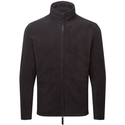 Premier Herren Artisan Fleece-Jacke (Schwarz) Schwarz S Premier Herren Artisan Fleece-Jacke (Schwarz) Schwarz S