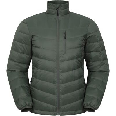 Mountain Warehouse Herren Trail Extreme Daunenjacke (Dunkelkhaki) Khaki XS Mountain Warehouse Herren Trail Extreme Daunenjacke (Dunkelkhaki) Khaki XS