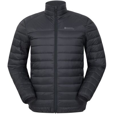 Mountain Warehouse Herren Featherweight II Daunenjacke (Schwarz) Schwarz 2XS Mountain Warehouse Herren Featherweight II Daunenjacke (Schwarz) Schwarz 2XS