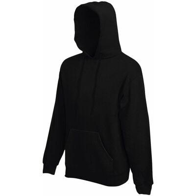 Fruit of the Loom Herren R Hoodie (Schwarz) Schwarz S Fruit of the Loom Herren R Hoodie (Schwarz) Schwarz S