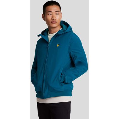 Lyle & Scott Herren Fleece-Rückseite Softshell-Jacke in Marineblau Marine 2XL Lyle & Scott Herren Fleece-Rückseite Softshell-Jacke in Marineblau Marine 2XL