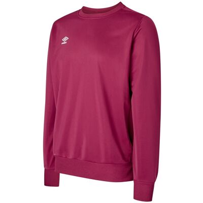 Umbro Herren Polyester Sweatshirt (Neu weinrot) Rot L Umbro Herren Polyester Sweatshirt (Neu weinrot) Rot L