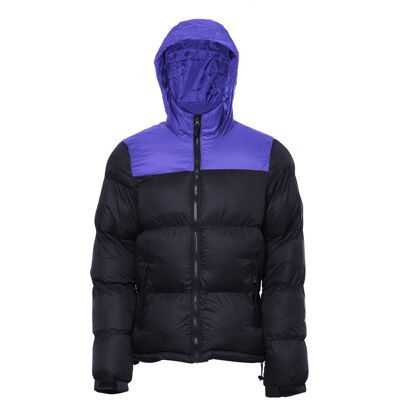 Mo Wattierte Steppjacke Herren Schwarz Kobalt Schwarz Blau XL Mo Wattierte Steppjacke Herren Schwarz Kobalt Schwarz Blau XL