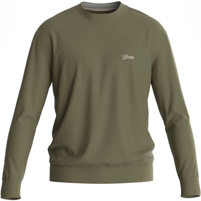 Pull Guess Herren Classic Dunkelgrün S Pull Guess Herren Classic Dunkelgrün S