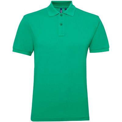 Asquith & Fox Herren Kurzarm Performance Blend Polo Shirt (Kelly) Grün L Asquith & Fox Herren Kurzarm Performance Blend Polo Shirt (Kelly) Grün L