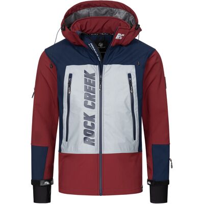 Rock Creek Jacke Weinrot Dunkelrot 2XL Rock Creek Jacke Weinrot Dunkelrot 2XL