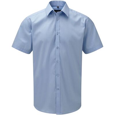 Russell Athletic Russell Collection - Hemd für Herren kurzärmlig (Hellblau) Blau L Russell Athletic Russell Collection - Hemd für Herren kurzärmlig (Hellblau) Blau L