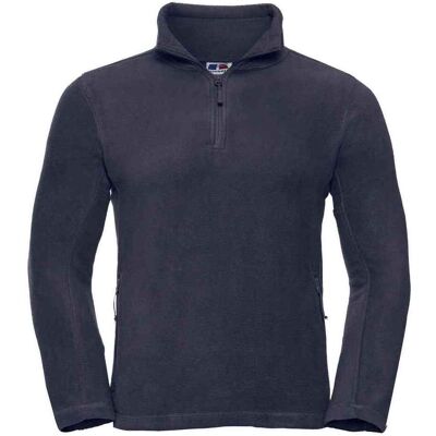 Russell Athletic Russell - Fleece-Oberteil Reißverschluss für Herren - Für Außen (Dunkelblau) Marine XS Russell Athletic Russell - Fleece-Oberteil Reißverschluss für Herren - Für Außen (Dunkelblau) Marine XS