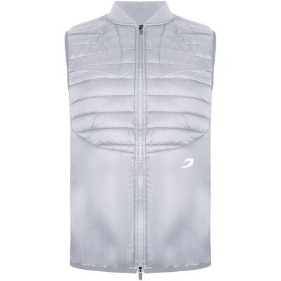 BoxRaw Nelson Herren Hellgraue Weste Grau M BoxRaw Nelson Herren Hellgraue Weste Grau M