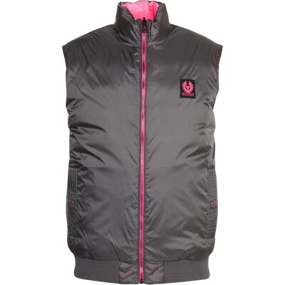 Belstaff Flash Circuit Wende-Daunenweste in Granitgrau Grau XL Belstaff Flash Circuit Wende-Daunenweste in Granitgrau Grau XL