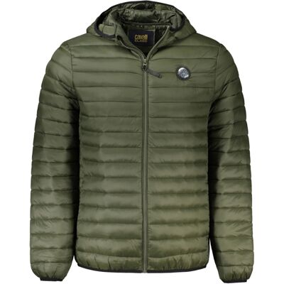 Cavalli Class Unifarbene Steppjacke in Grün Grün S Cavalli Class Unifarbene Steppjacke in Grün Grün S