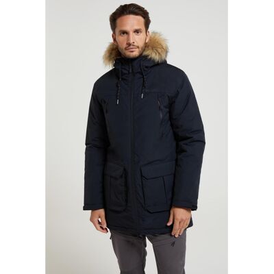 Mountain Warehouse Herren Traverse Hybrid Wasserdichte Jacke (Marine) Marine 2XS Mountain Warehouse Herren Traverse Hybrid Wasserdichte Jacke (Marine) Marine 2XS