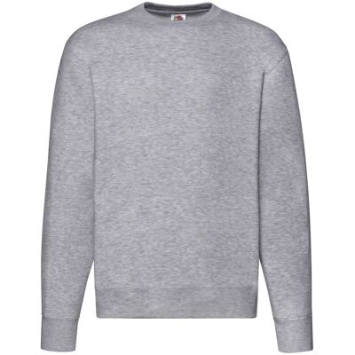 Fruit of the Loom Herren Premium Set-in Sweatshirt (Heather Grey) Grau 2XL Fruit of the Loom Herren Premium Set-in Sweatshirt (Heather Grey) Grau 2XL