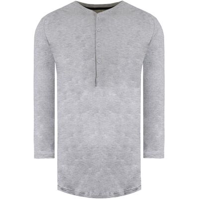 Under Armour Recovery Nachtwäsche Herren grauer Henley Top Grau S Under Armour Recovery Nachtwäsche Herren grauer Henley Top Grau S