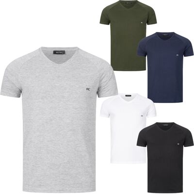 Rock Creek T-Shirt Grau, Weiß, Schwarz, Dunkelblau, Khaki Mehrfarben S Rock Creek T-Shirt Grau, Weiß, Schwarz, Dunkelblau, Khaki Mehrfarben S
