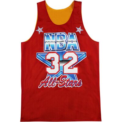 Mitchell & Ness NBA All Stars La Lakers Magic Johnson Jersey Weste Rot XS Mitchell & Ness NBA All Stars La Lakers Magic Johnson Jersey Weste Rot XS