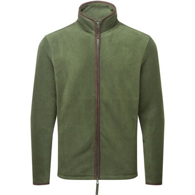Premier - "Artisan" Fleecejacke für Herren (Moosgrün) Grün L Premier - "Artisan" Fleecejacke für Herren (Moosgrün) Grün L