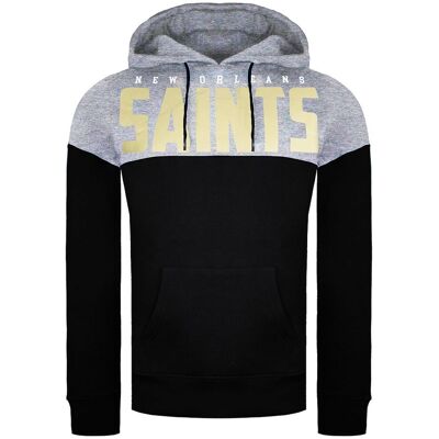 Fanatics Fanatiker NFL New Orleans Saints Pannelled Mens Hoodie Grau M Fanatics Fanatiker NFL New Orleans Saints Pannelled Mens Hoodie Grau M