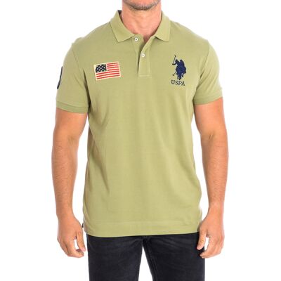 U.S. Polo Assn JARE Kurzarm-Polo mit kontrastierendem Reverskragen 64777 Herren Grün M U.S. Polo Assn JARE Kurzarm-Polo mit kontrastierendem Reverskragen 64777 Herren Grün M