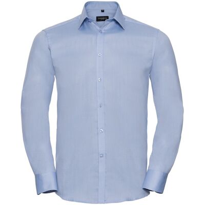 Russell Athletic Russell Collection - Formelles Hemd für Herren Langärmlig (Hellblau) Blau 18,5 Zoll Russell Athletic Russell Collection - Formelles Hemd für Herren Langärmlig (Hellblau) Blau 18,5 Zoll